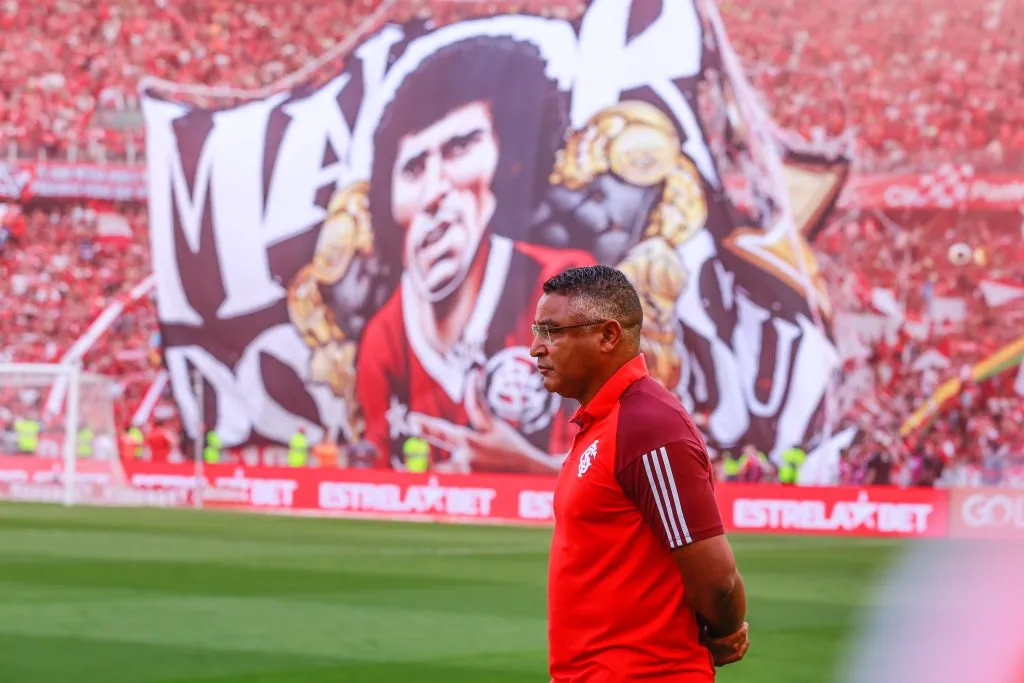 Roger Machado é um dos destaques para esse bom momento do Internacional. Foto: Luiz Erbes/AGIF