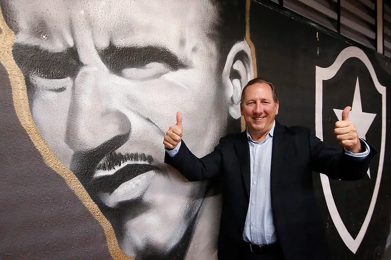 John Textor. Foto: Vitor Silva/Botafogo.