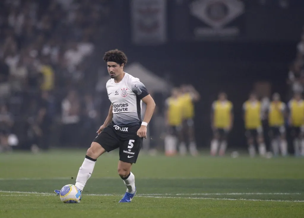 André Ramalho durante partida contra o Juventude na Copa Do Brasil 2024. Foto: Alan Morici/AGIF