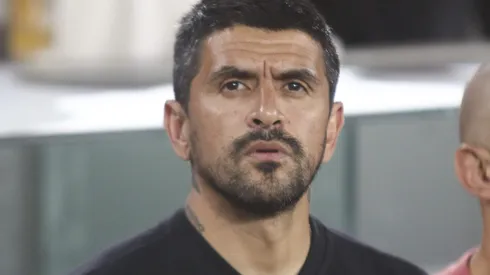 Lucho durante confronto contra o Cruzeiro no Brasileirão 2024.