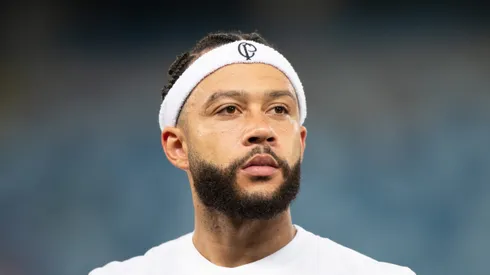 Depay jogador do Corinthians durante partida contra o Cuiaba no estadio Arena Pantanal pelo campeonato Brasileiro A 2024.