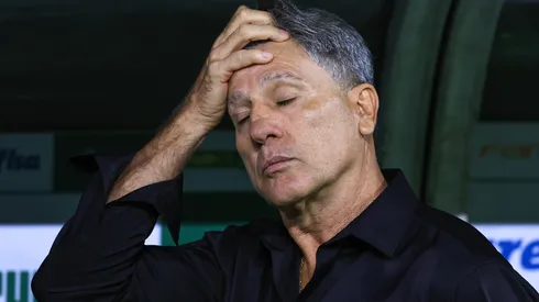 Renato Portaluppi técnico do Grêmio durante partida contra o Palmeiras no estádio Arena Allianz Parque pelo campeonato Brasileiro A 2024. Foto: Marcello Zambrana/AGIF