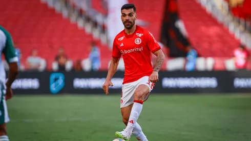 Bruno Henrique jogador do Internacional durante partida contra o Avenida no estadio Beira-Rio pelo campeonato Gaucho 2024.