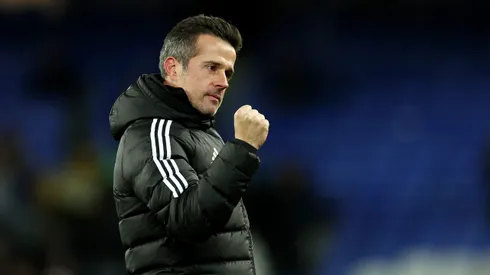 Marco Silva durante confronto contra o Everton na Carabao Cup 2023/24.