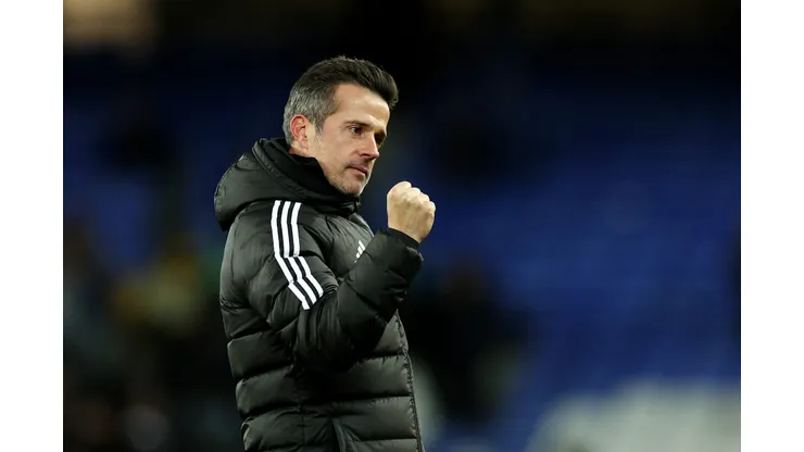 Marco Silva durante confronto contra o Everton na Carabao Cup 2023/24.