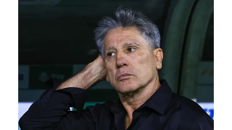 Renato Portaluppi tecnico do Gremio durante partida contra o Palmeiras no estadio Arena Allianz Parque pelo campeonato Brasileiro A 2024.