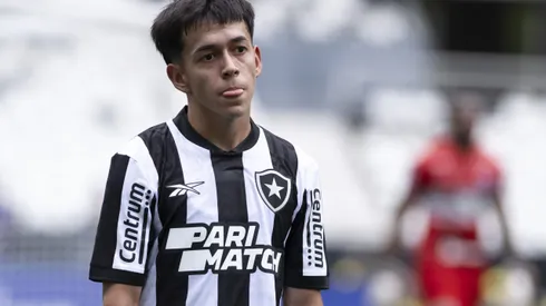 Segovinha durante confronto entre Botafogo x Sampaio Corrêa no Campeonato Carioca de 2024.
