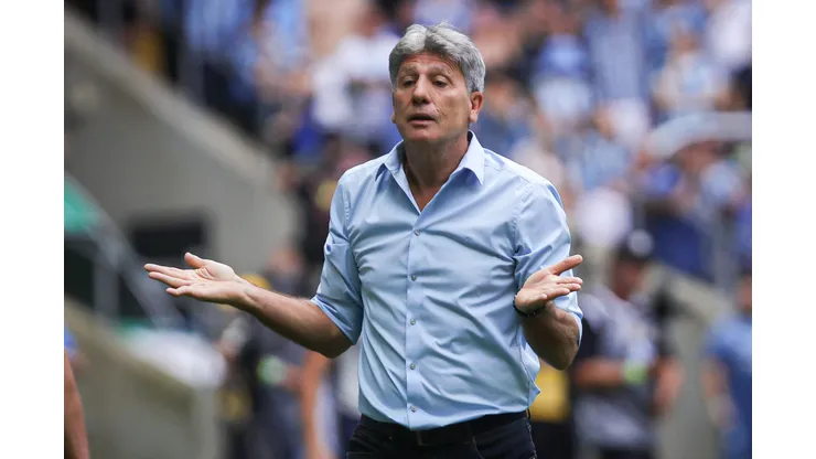 Renato durante confronto contra o São Paulo no Brasileirão 2024.