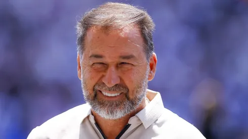 Augusto Melo, presidente do Corinthians, durante partida contra o Cruzeiro, pelo Brasileirão Betano.