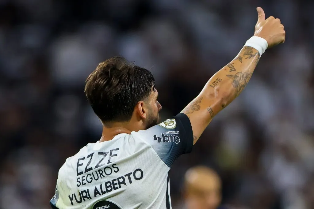 Yuri Alberto, atacante do Corinthians, pode deixar o clube em 2025. Foto: Joisel Amaral/AGIF
