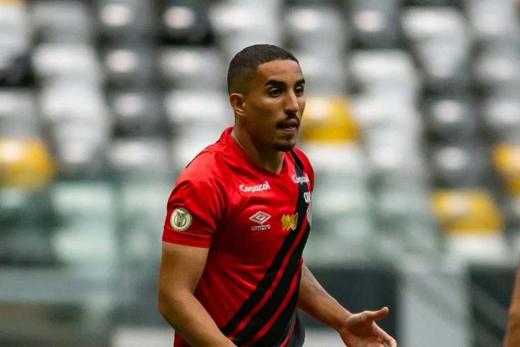 Christian durante partida contra o Atletico-MG no Campeonato Brasileiro A 2024. Foto: Fernando Moreno/AGIF