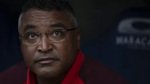 Roger Machado técnico do Internacional durante partida contra o Flamengo no estadio Maracana pelo campeonato Brasileiro A 2024.
