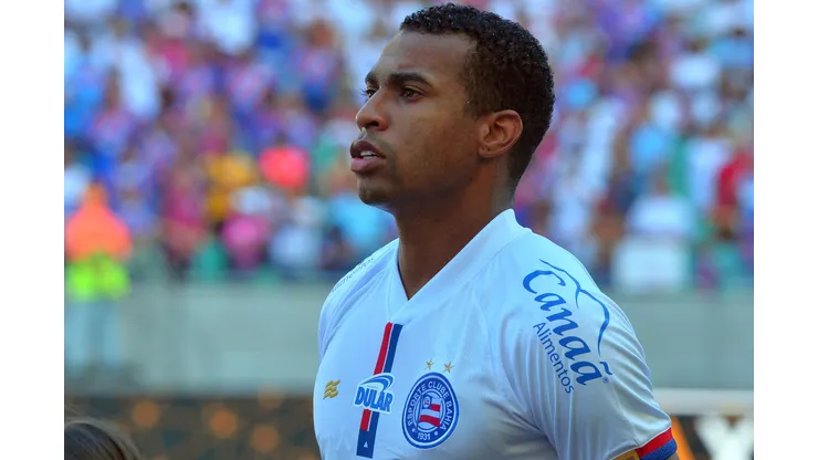 Jean Lucas atuando no Bahia em 2024