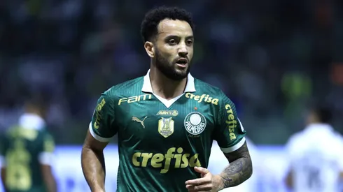 Felipe Anderson jogador do Palmeiras durante partida contra o Gremio no estadio Arena Allianz Parque pelo campeonato Brasileiro A 2024.