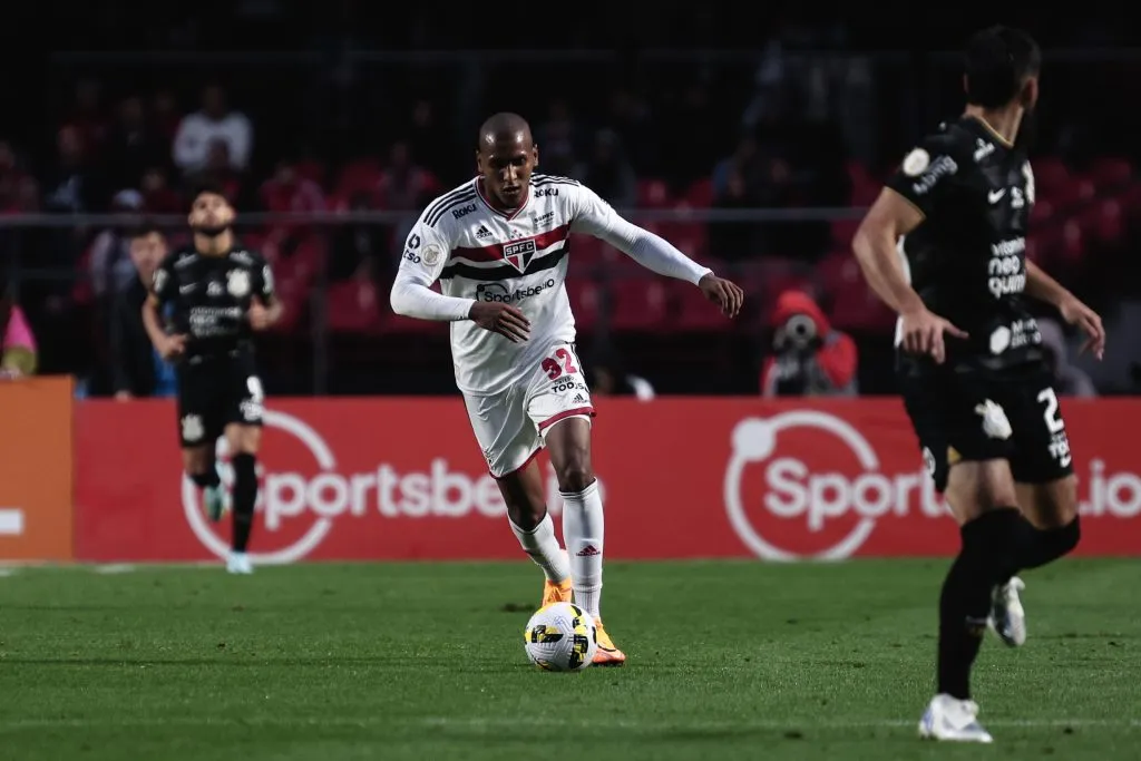 Luizão, quando atuava pelo São Paulo, antes de se transferir para o West Ham. Foto: Ettore Chiereguini/AGIF