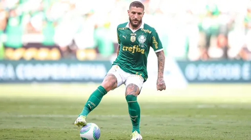 Ze Rafael jogador do Palmeiras durante partida contra o Sao Paulo no estadio Mineirao pelo campeonato Supercopa 2024.