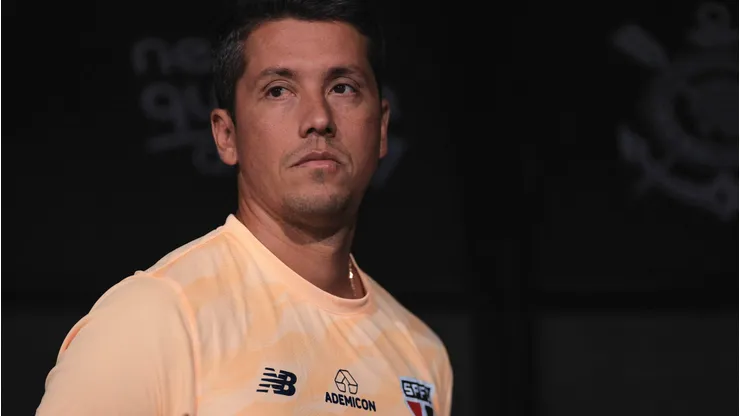 Thiago Carpini, quando era treinador do São Paulo