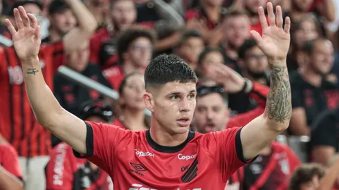 Bruno Zapelli jogador do Athletico-PR durante partida contra o Londrina no estadio Arena da Baixada pelo campeonato Paranaense 2024.