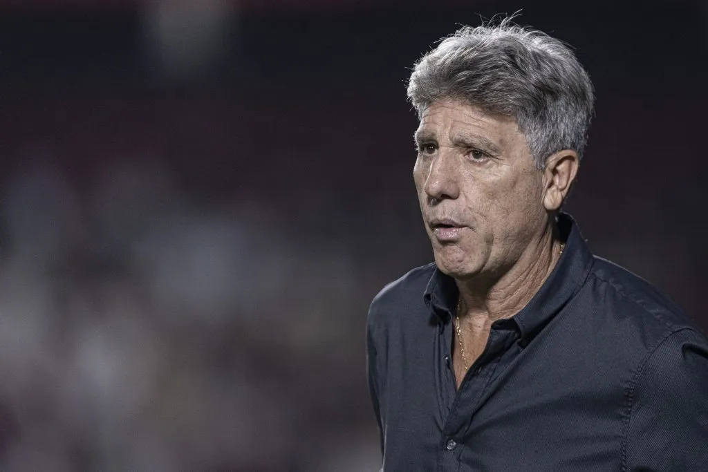 Renato Gaucho  tecnico do Gremio durante partida contra o Atletico-GO no estadio Antonio Accioly pelo campeonato Brasileiro A 2024. Foto: Heber Gomes/AGIF