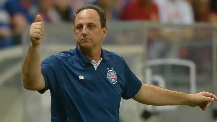 Rogério Ceni, técnico do Bahia, durante partida contra o Palmeiras (Foto: Jhony Pinho/AGIF)