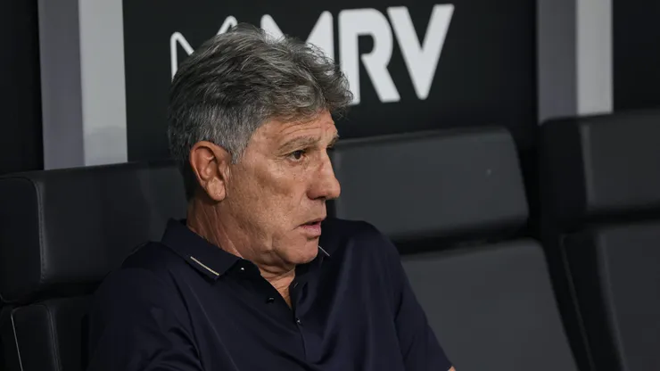 Renato Gaucho tecnico do Gremio durante partida contra o Atletico-MG no estadio Arena MRV pelo campeonato Brasileiro A 2024.