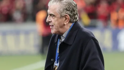 Petraglia durante comemoração do título do Campeonato Paranaense de 2024.