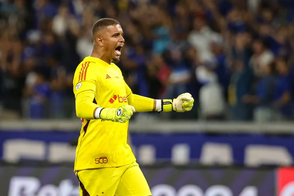 Anderson durante partida contra o Fluminense no Campeonato Brasileiro A 2024. Foto: Gilson Lobo/AGIF