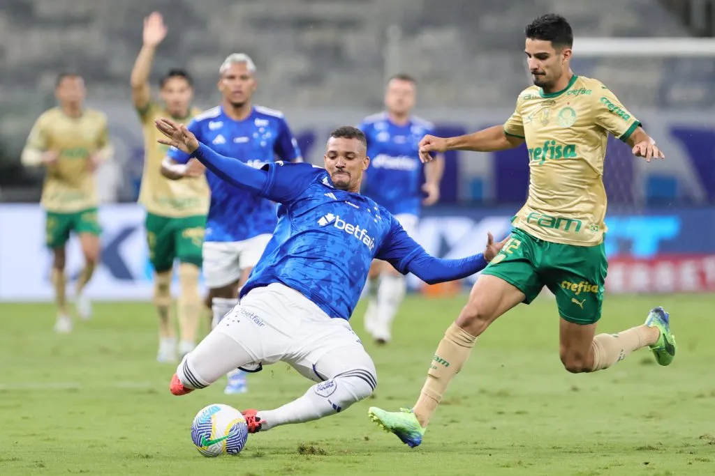 Zé Ivaldo durante partida contra o Palmeiras pelo Campeonato Brasileiro A 2024. Foto: Gilson Lobo/AGIF