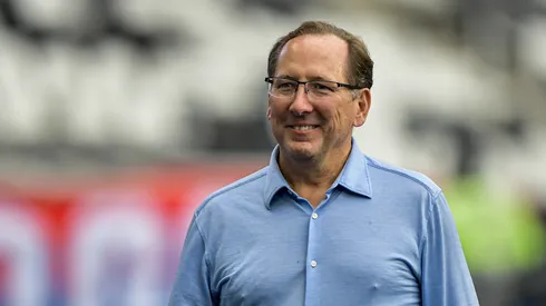 John Textor executivo da SAF do Botafogo antes da partida contra o Bahia no estádio Engenhão pelo campeonato Brasileiro A 2023. Foto: Jorge Rodrigues/AGIF