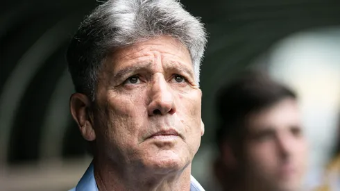 Renato Gaucho tecnico do Gremio durante partida contra o Atletico-MG no estadio Arena MRV pelo campeonato Brasileiro A 2023.