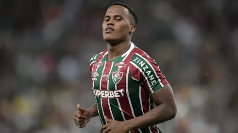 Arias jogador do Fluminense durante partida contra o Cuiaba no estadio Maracana pelo campeonato Brasileiro A 2024.