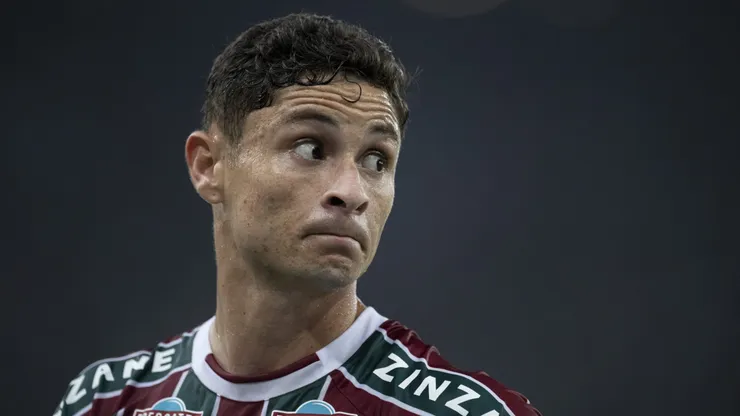 Diogo Barbosa jogador do Fluminense durante partida contra o Cruzeiro no estadio Maracana pelo campeonato Brasileiro A 2023.