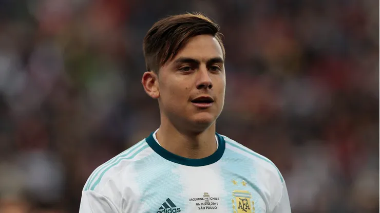Dybala, jogando a Copa América pela Argentina