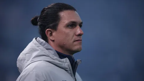 Maurício Barbieri, tecnico do Athletico, enquanto treinava o RB Bragantino, em 2022.