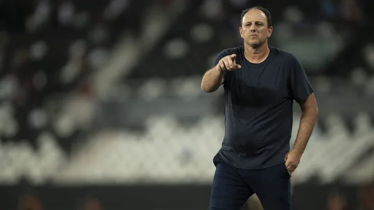 Rogério Ceni, técnico do Bahia, durante partida contra o Botafogo (Foto: Jorge Rodrigues/AGIF)