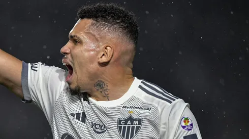 Paulinho jogador do Atletico-MG durante partida contra o Vasco no estadio Sao Januario pelo campeonato Copa Do Brasil 2024.