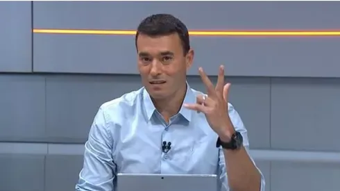Rizek falou sobre o Bahia na Libertadores – Foto: Reprodução / SporTV.