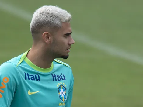 Notícia sobre Andreas bomba no Palmeiras