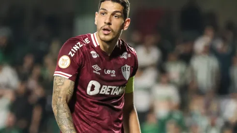 Nino durante confronto entre Coritiba e Fluminense no Brasileirão 2023.