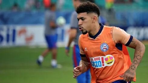Douglas Augusto atuando pelo Bahia em 2019 (Imagem: Felipe Oliveira / EC Bahia)