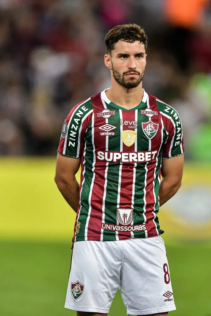 Martinelli, jogador do Fluminense, durante partida contra o Alianza Lima Foto: Thiago Ribeiro/AGIF