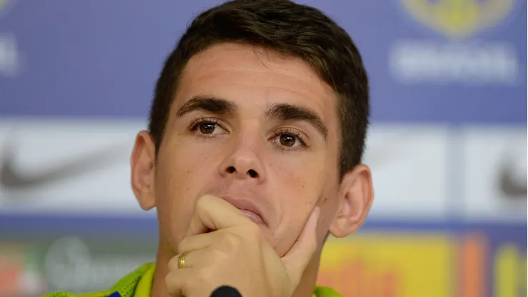 Oscar, em entrevista pela Seleção