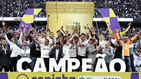 Corinthians campeão da Copinha em 2024- Foto: Rebeca Reis/Ag. Paulistão