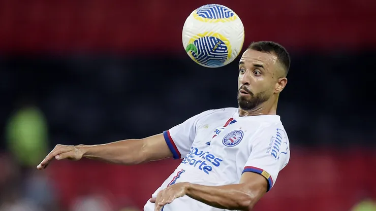 Caio Alexandre jogador do Bahia durante partida contra o Flamengo no estadio Maracana pelo campeonato Brasileiro A 2024.