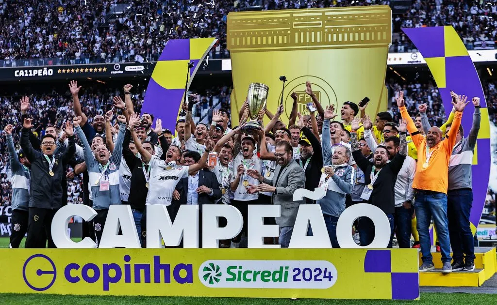 Corinthians atual campeão da Copa São Paulo de Futebol Júnior. Foto: Fabio Giannelli/AGIF