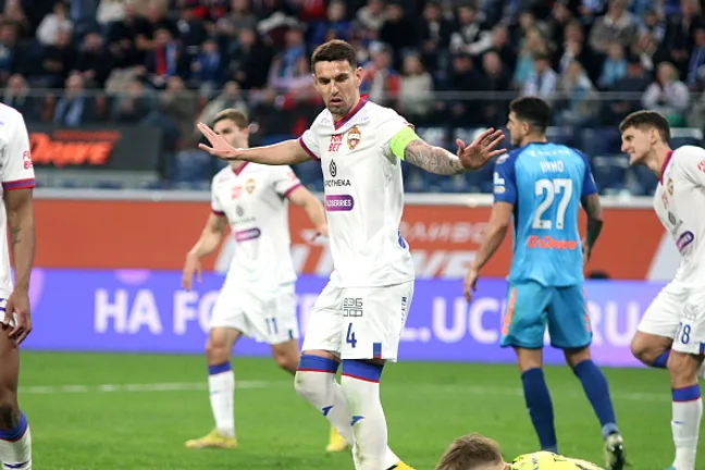 Willyan Rocha atuando no CSKA – (Photo by Maksim Konstantinov/SOPA Images/LightRocket via Getty Images)
