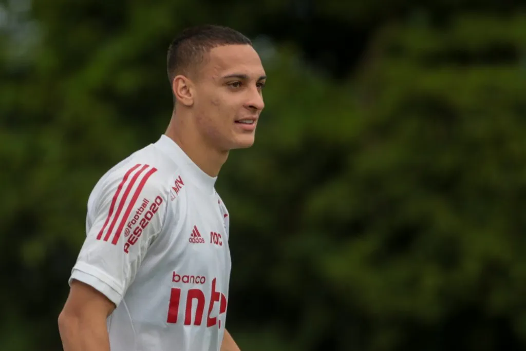 SP – Sao Paulo – 25/02/2020 – Treino do Sao Paulo – Antony durante treino do Sao Paulo no CT CT Barra Funda. Foto: Marcello Zambrana/AGIF