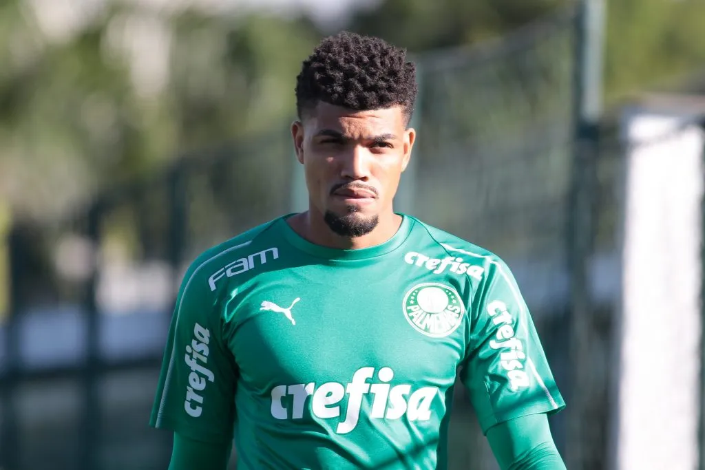 Juninho, ex-Palmeiras, durante treinamento no CT Academia de Futebol. Foto: Marcello Zambrana/AGIF
