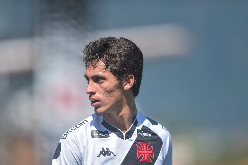 Marlon Gomes jogador do Vasco durante partida contra o Tombense no estadio Sao Januario pelo campeonato Brasileiro B 2022. Foto: Thiago Ribeiro/AGIF