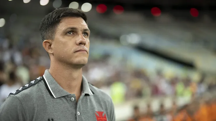 Mauricio Barbieri tecnico do Vasco durante partida contra o Fluminense no estadio Maracana pelo campeonato BRASILEIRO A 2023.